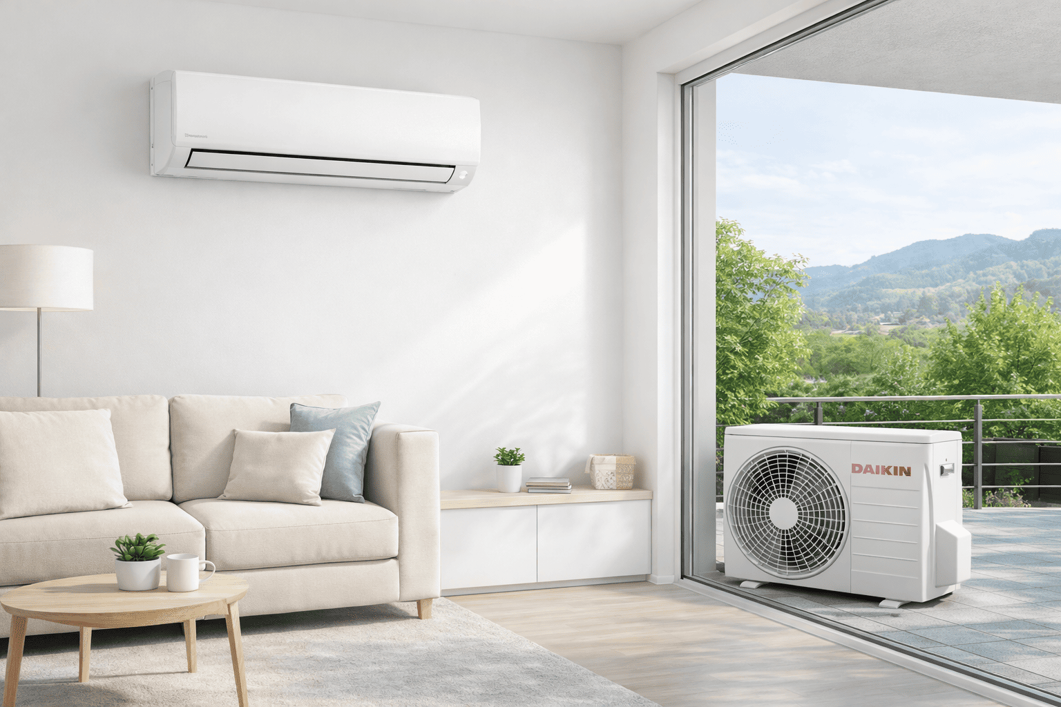Daikin Wandgeräte für Single-Split Klimaanlagen – leise und energieeffizient