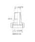 Preview: Bitzer Adapter f.Druckentlastungs-Ventil 1-1/4"x1/2''-14NPTF AG