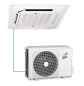 Preview: REMKO RVD 1055 DC Deckenkassette-Set - 10,6 kW