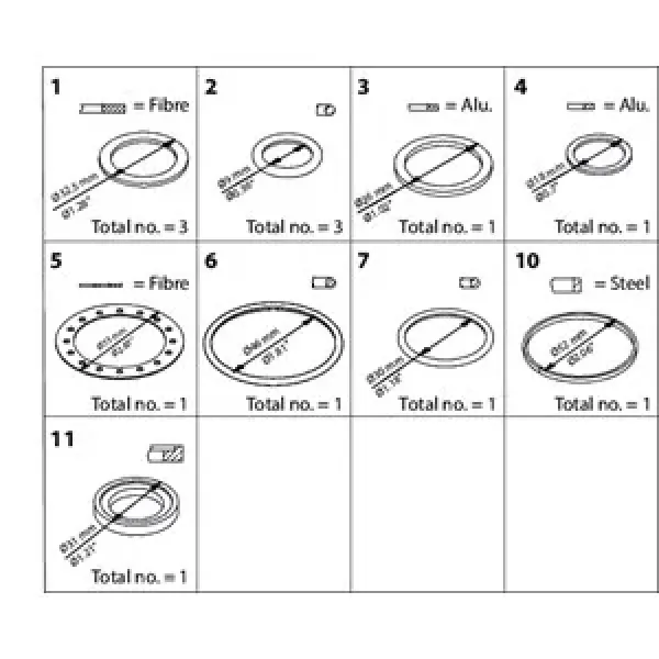 Danfoss Reparatursatz f. ICS 25 027H2219