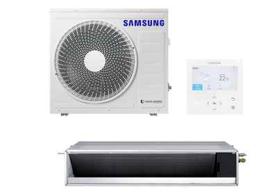 SAMSUNG BAC superfl. Kanaleinbaugerät Set Kühlen 7.1 kW | Heizen 8.0 kW AC071RNLDK KB