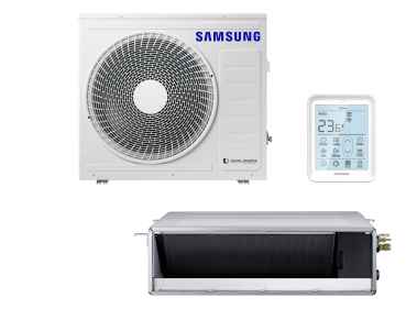 SAMSUNG BAC Kanaleinbaugerät Set Kühlen 7.1 kW | Heizen 8.0 kW AC071RNMDK SH11N