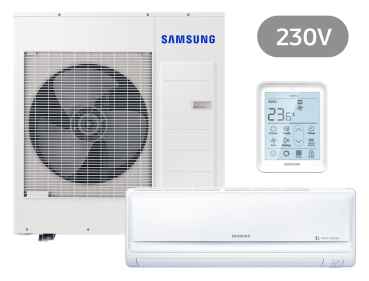 SAMSUNG BAC REGULAR Wandg. Set Kühlen 9.5 kW | Heizen 10.8 kW AC100RNTDK SH10 + 230V