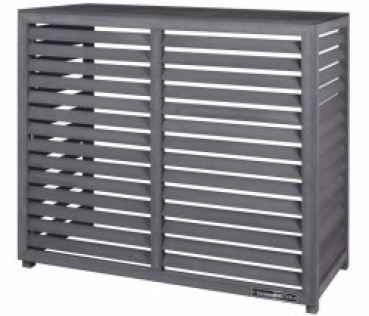 WPC Schutzgehäuse für Ausseneinheiten M 1120x545x995 mm, Anthrazit