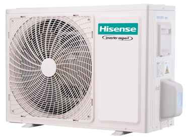 Hisense UNI HB schwarz Wandgerät-Set HB25XU0BG + AS25XU0EW - 2,6 kW