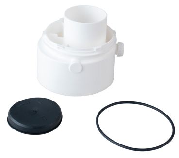 Reduzier-PrüfadapterDoppelwandig, DN 60/100 auf DN 80/125Doppelwandiger Reduzier-PrüfadapterEKHY090717Für DAIKIN Altherma Hybrid WärmepumpenReduzierstück von DN 80/125 auf DN60/100.