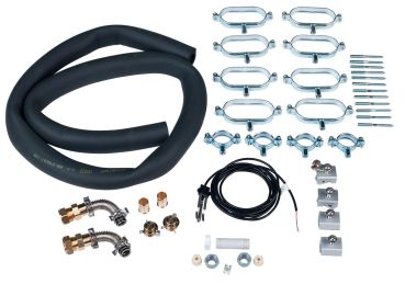 Montagemat. Solaris Drucksystem RCPAnschlussfittings u. Koll.-Montagemat.DAIKIN Montagemat. Solaris DrucksystemRCPTyp: EKSRCPAnschlussfittings für Drucksysteme undKollektormontagematerial, bestehendaus Montagematerial für Kollektor und