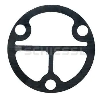 Bitzer Deckeldichtung f.WAKO Anschl.Seit K033N b.K123H 107x4 372 104 03