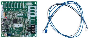 Zusatzplatine zu DAIKIN IGTyp BRP7A52Zusatzplatine für DAIKINKabelfernbedienungen BRC1H52W/S/KTyp: BRP7A52Die Zusatzplatine ermöglicht folgendeFunktionen:- Einbindung eines externenKartenschalters- Einbindung eines externenFenste