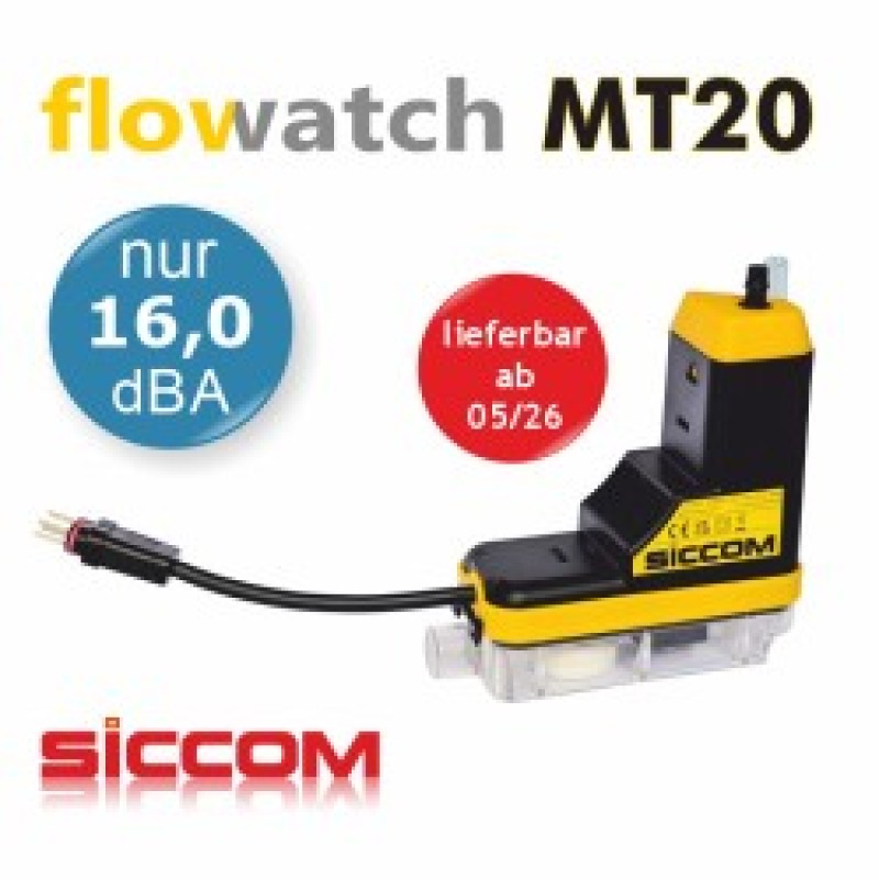 Siccom Kondensatpumpe Flowatch MT20, 20 l/h, 16 db(A)