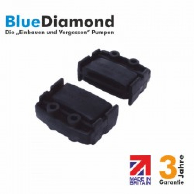 Vibrationsdämpfende Montagefüsse für Mini/Maxi/Mega-Blue