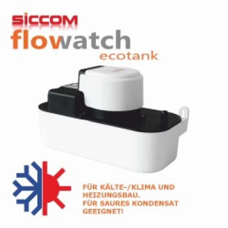 Siccom Ecotank Behälterpumpe 2,5 Liter Tank, 300l/h