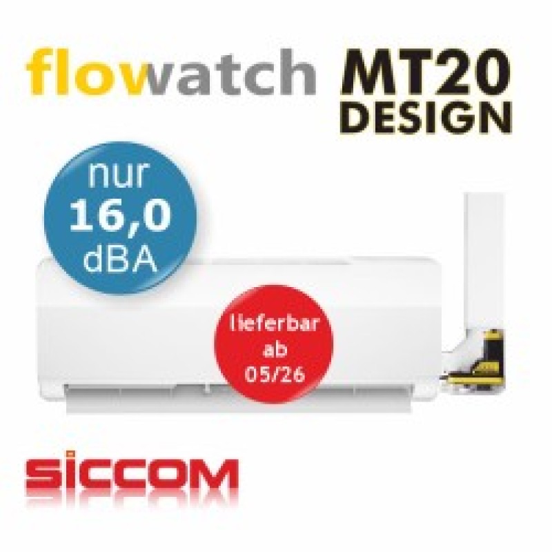 Kondensatpumpe Flowatch Design MT20 Optimal Duct, 20 l/h, 16 db(A)