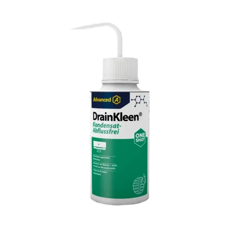 DrainKleen One Shot 250ml flüssiger Kondensat-Abflussreiniger für Klimaanlagen und Wärmepumpen