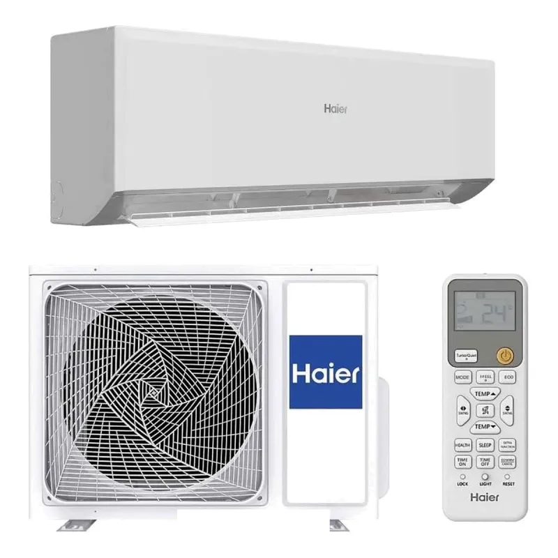 Haier Revive Plus AS35RBAHRA-4 und 1U35YESFRA-4 Single-Split Klimaanlagen Set 3,5 kW Weiß mit WLAN