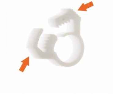 Schlauchschellen mit Schnellverschluss 18-20 mm (Pack 10 Stk)