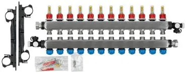 Heizkreisverteiler Edelstahl, RMV 1212-fach Verteiler, Maße 44 x 71,5 cmDAIKIN Heizkreisverteiler Edelstahl, RMV12Typ: ECOLLECTRMV12A
