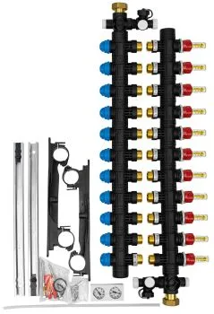 Heizkreisverteiler Kunststoff, RMX 1111-fach Verteiler, Maße 44 x 65 cmDAIKIN Heizkreisverteiler Kunststoff,RMX 11Typ: ECOLLECTRMX11A