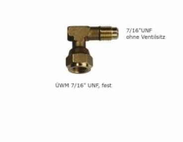 Schraubfitting Winkel-Stück, ER3-44, o. Schrader