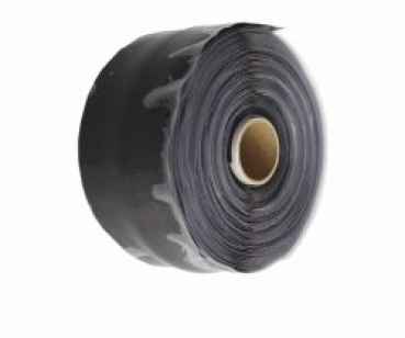 Selbstverschweißendes Silikonband Breite 50 mm, 11m Rolle schwarz