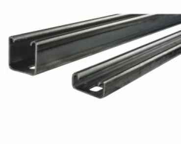 Montageschiene VA METSEC 41x21 mm, 2,5mm verzinkt, 2 Meter