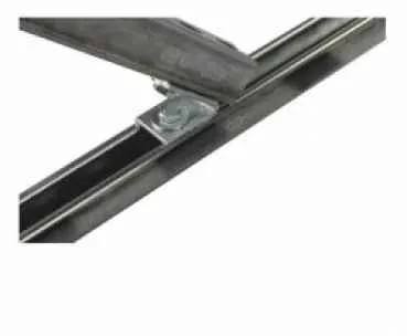 Winkel 45 f. Montageschiene 41, 1/1 Loch