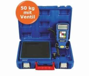 Elektronische Füllwaage RCS-9030 mit Magnetventil, 0-50 kg