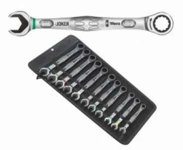 Wera Joker Maul-Ringratschenschlssel-Satz 11 teilig