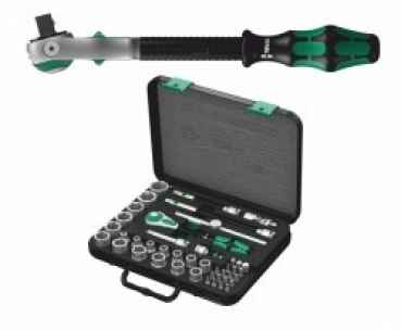 Wera  Zyklop Speed-Knarrensatz, 3/8""-Antrieb, metrisch, 43 tlg