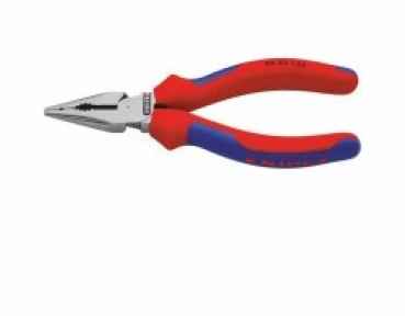 KNIPEX Spitzkombizange 145 mm, schwarz atramentiert