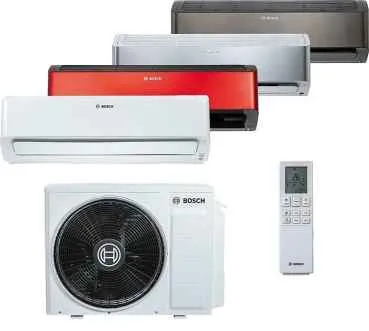 Bosch CLC8001i-W 35 ER + CLC80001i 35 E Wandgerät-Set Rot 3.5 kW