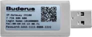 Logacool IP-Gateway CX100 Konnektivität zur App MyBuderus