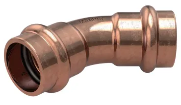 IBP Bogen 45° B Maxipro MPA5041 1" i/i Cu
