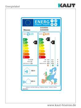 Hisense Green Comfort R290 Wandgerät-Set DJ35XE0EG + DJ35XE0EW - 3,5 kW