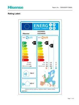 HISENSE Energy SE Wandgerät KA35XR0EG - 3,5 kW