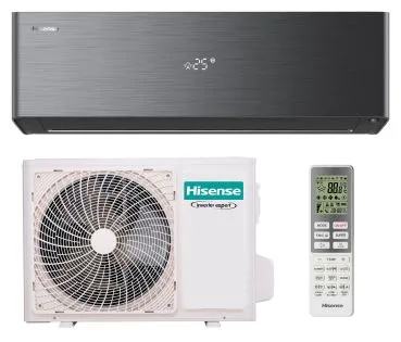 Hisense Energy Pro X schwarz Wandgerät-Set QH50BV0BG + AS50BV0EW - 5,0 kW