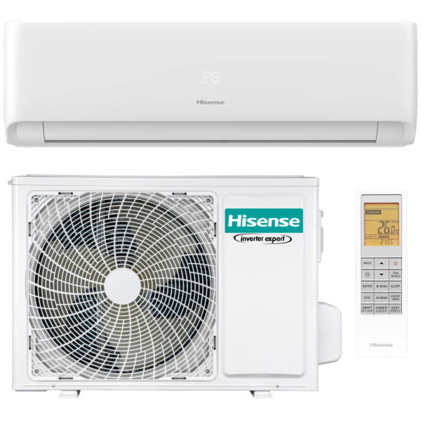 Hisense Expert Comfort KF50XS1GG + AS50XS1GW Klimaanlage Komplettset 5,0 kW