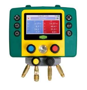 Refco elektronische Monteurhilfe 4-Wege REFMATE-4-CA-WTC + Schlauchset im Koffer