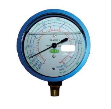 Refco Saugmanometer 100mm 7/16"UNF R7-220-DS R134a -1/+10bar