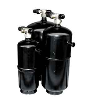 Frigomec Flüssigkeitssammler EFM 1.6 (M10/RV10) 1,6L m.Ventil 45bar
