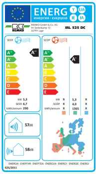 REMKO ML 525 DC Wandgerät-Set - 5.3 kW