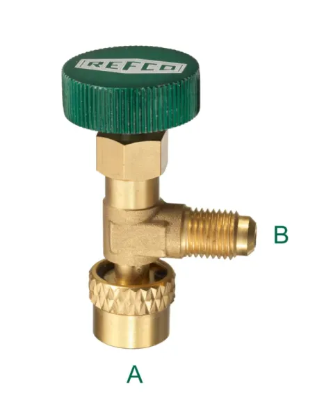 Refco Schraderventildurchgangsöffner A-33010 7/16"UNFx7/16"UNF
