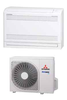 Mitsubishi Heavy S-Serie SRF Monosplit Truhengerät-Set - SRF50ZS-W + SRC50ZS-W3 - 5,0 kW