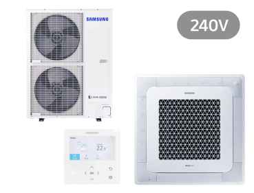 SAMSUNG BAC Deckenkassette Wind-Free Set Kühlen 13.4 kW | Heizen 15.5 kW AC140RN4DK KB