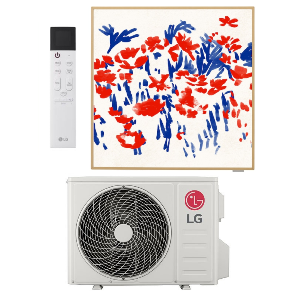 LG Artcool Gallery Special A09GA1.NSE / A09GA1.U18 Single-Split Set | 2,5 kW | R32 WiFi Bilderrahmen