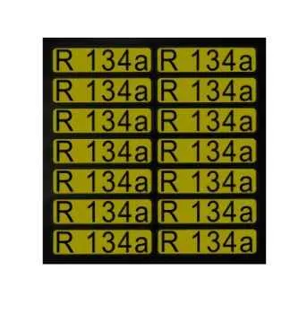 Aufkleber für Richtungspfeile R134a (1 Satz = 14 St.)