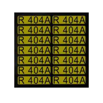 Aufkleber für Richtungspfeile R404A (1 Satz = 14 St.)