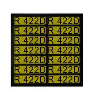 Aufkleber für Richtungspfeile R422D (1 Satz = 14 St.)