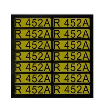 Aufkleber für Richtungspfeile R452A (1 Satz = 14 St.)