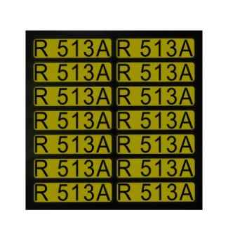 Aufkleber für Richtungspfeile R513A (1 Satz = 14 St.)
